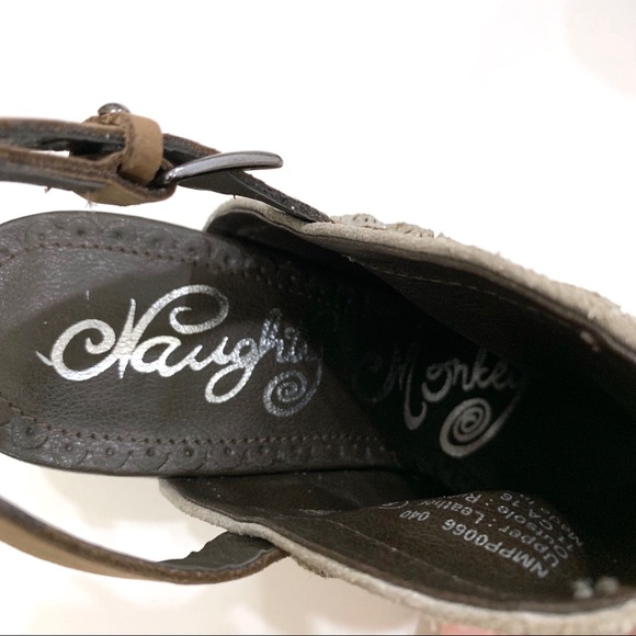 Naughty Monkey Nyxx Open Suede Toe Mules - Picture 8 of 8